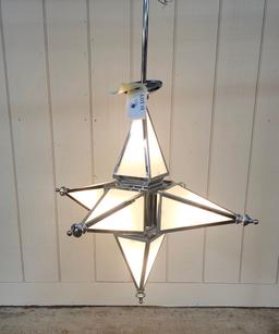 6 LIGHT STAR CHANDELIER