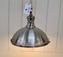 CHROME FINISH HANGING PENDANT LIGHT