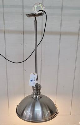 CHROME FINISH HANGING PENDANT LIGHT