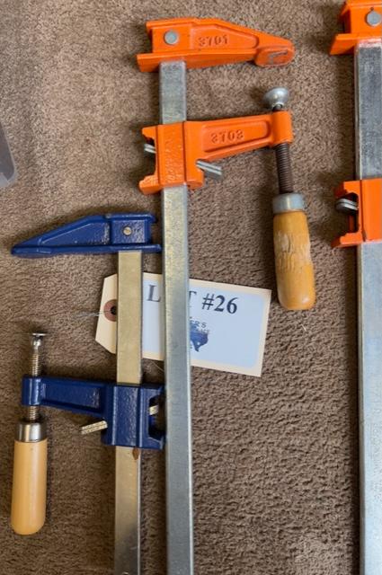 LOT OF CLAMPS