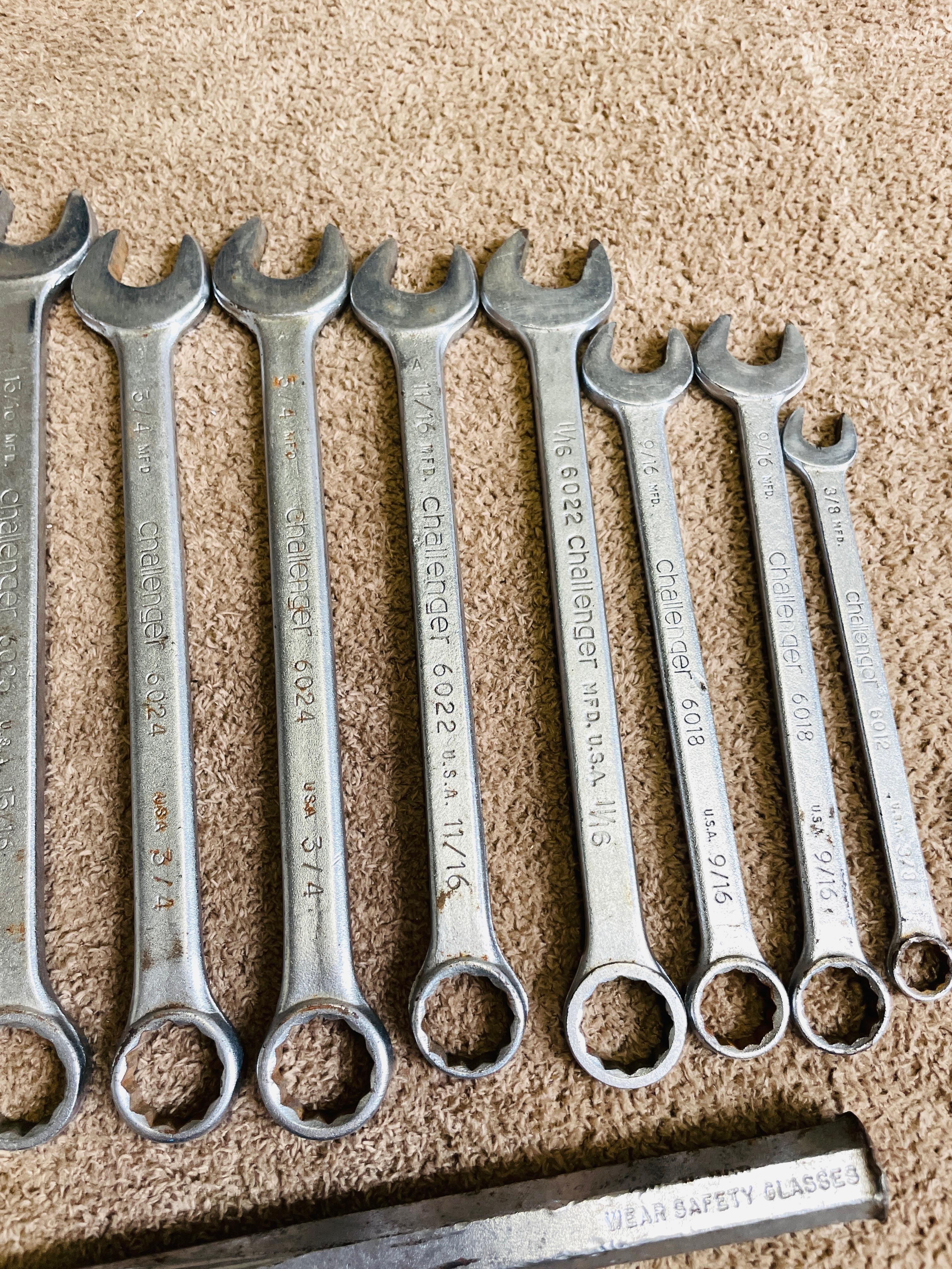 LARGE LOT OF WRENCHES