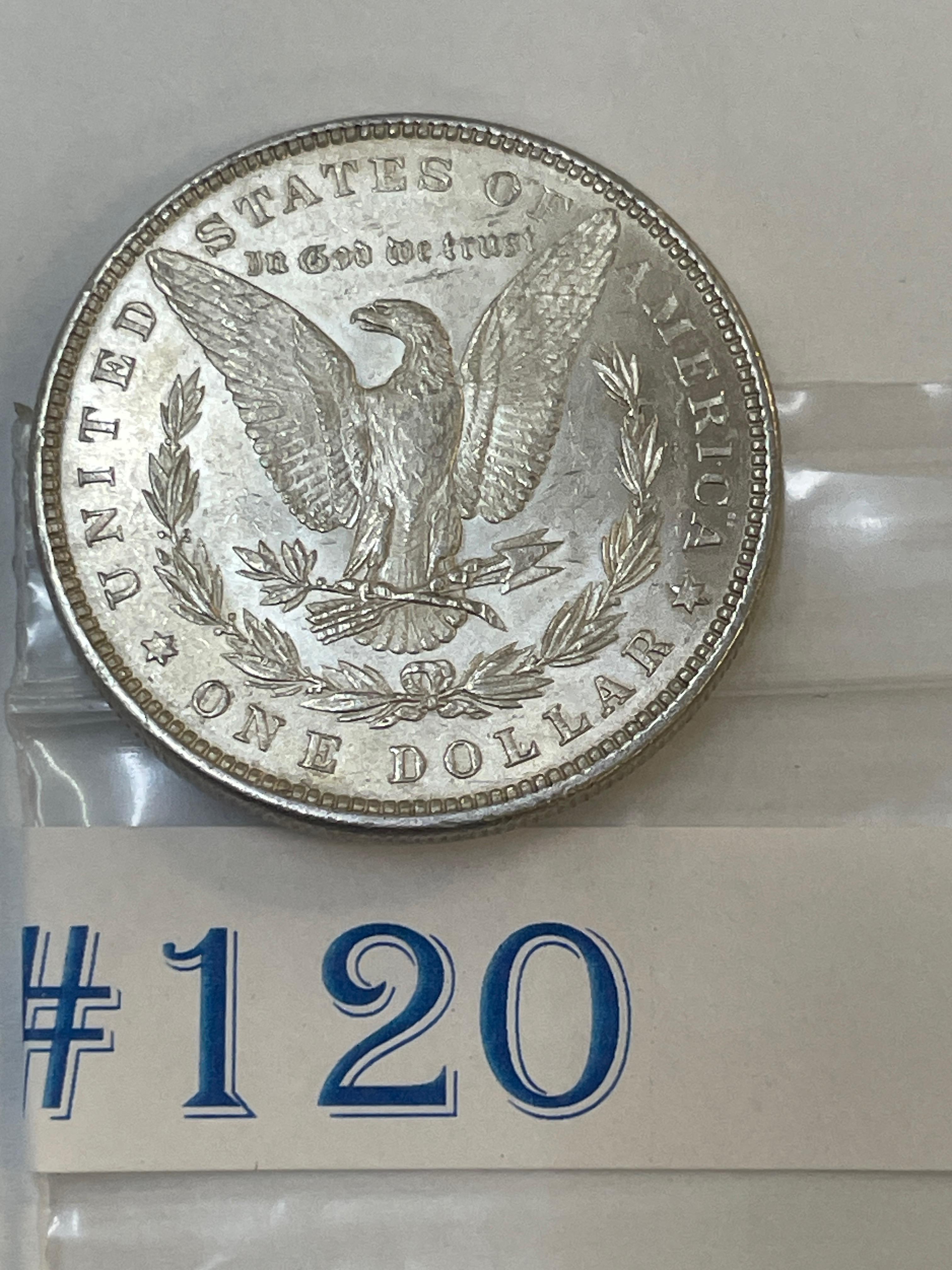 1879 MORGAN SILVER DOLLAR