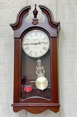 HOWARD MILLER WESTMINSTER CHIME WALL CLOCK