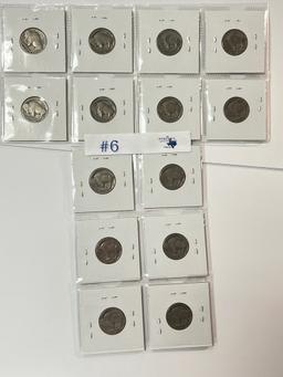 14 - BUFFALO NICKELS 1917 - 1937