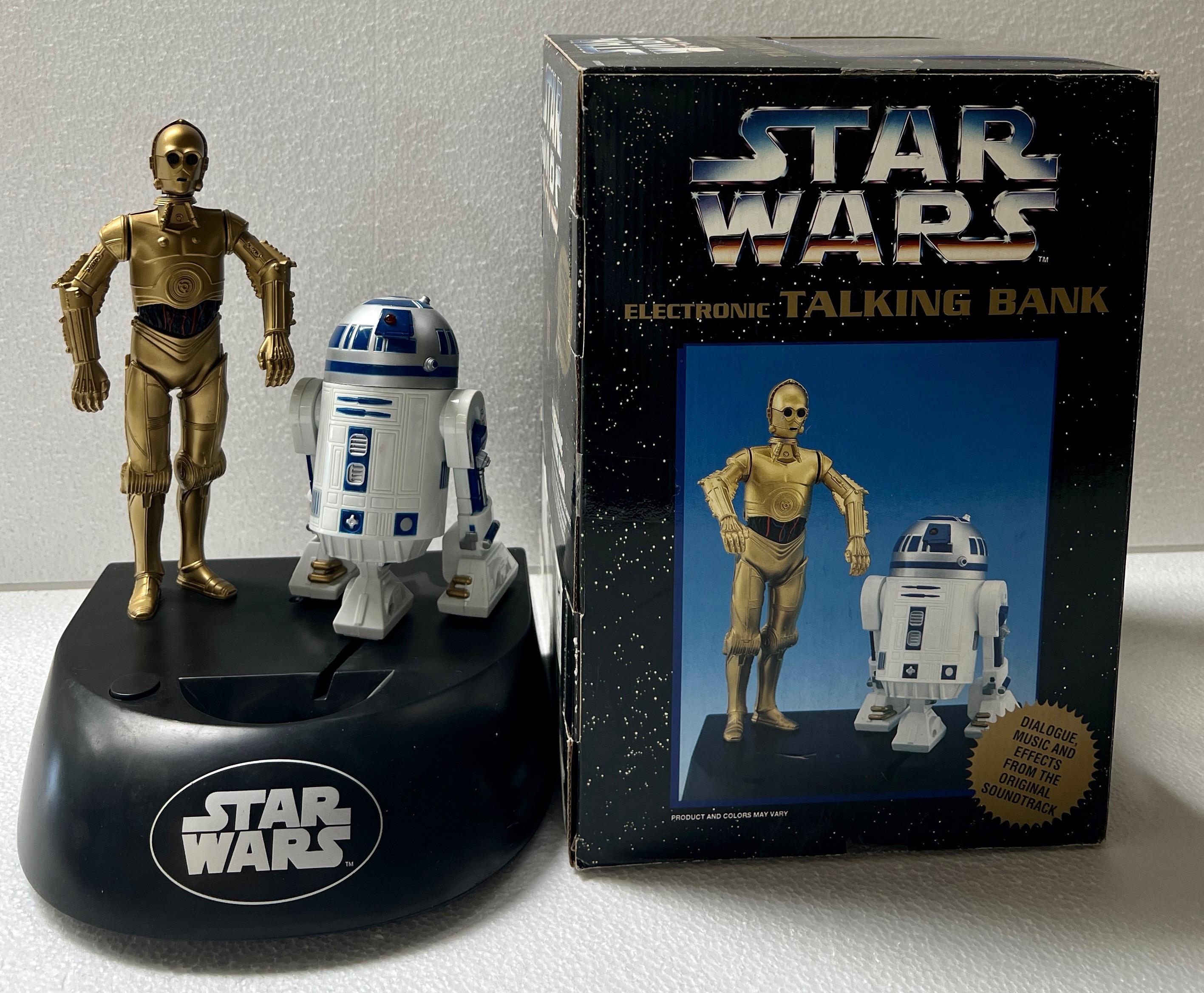 2PC STAR WARS TALKING BANKS