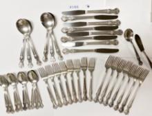 40PC WM ROGERS FLATWARE