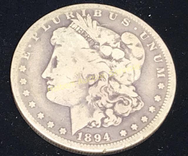 1894-0 $1 Morgan Silver Dollar Coin