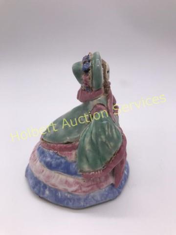 Overbeck Pottery Lady Figurine - Cambridge, In