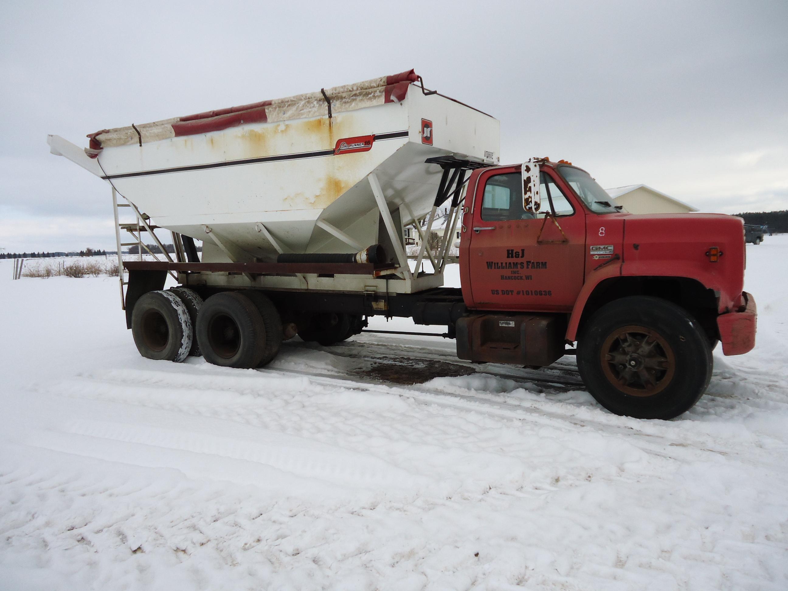 1977 GMC fertilizer truck