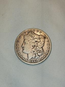 1884 Silver Dollar