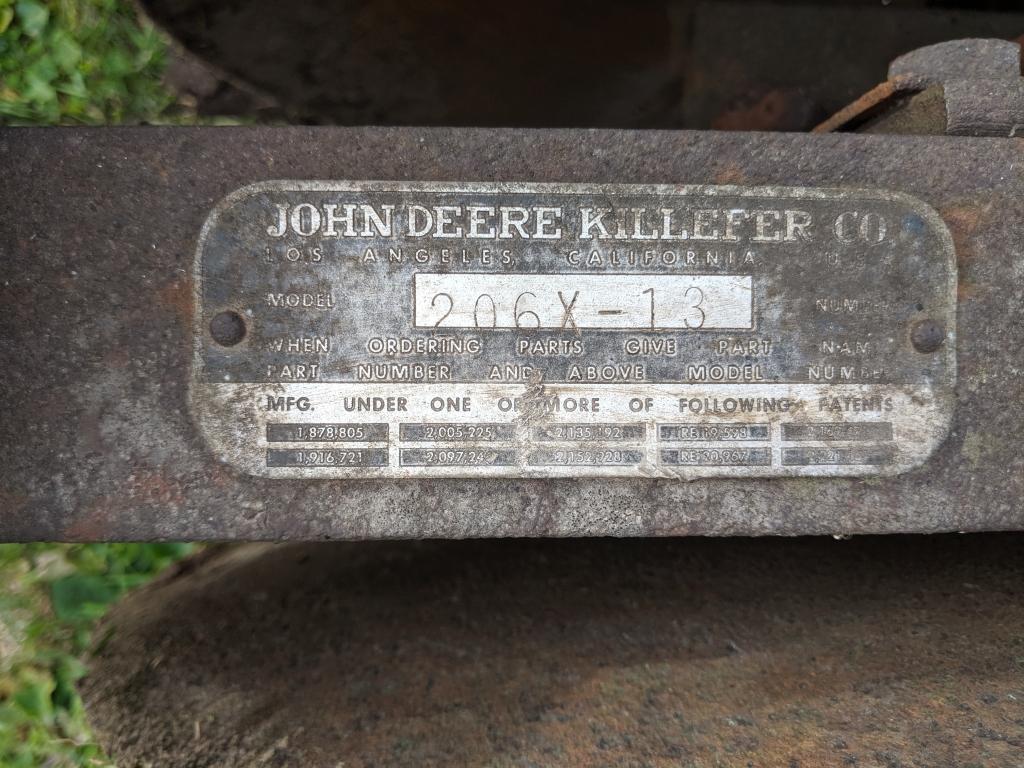 John Deere Killefer Disk