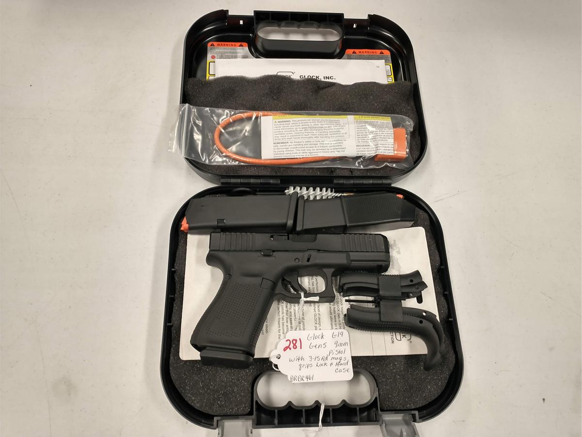 Glock G19 Gen 5 9mm Pistol