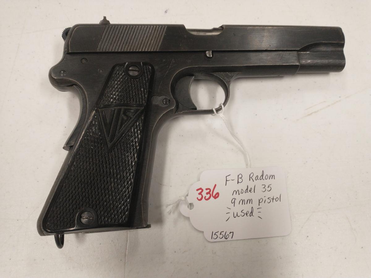 F-B Radom Model 35 9mm German Pistol