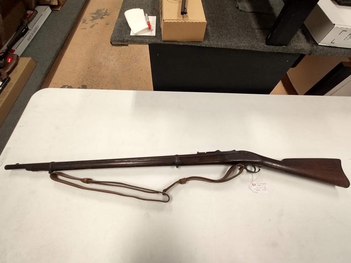 US Springfield 1869 50-70 trap door rifle
