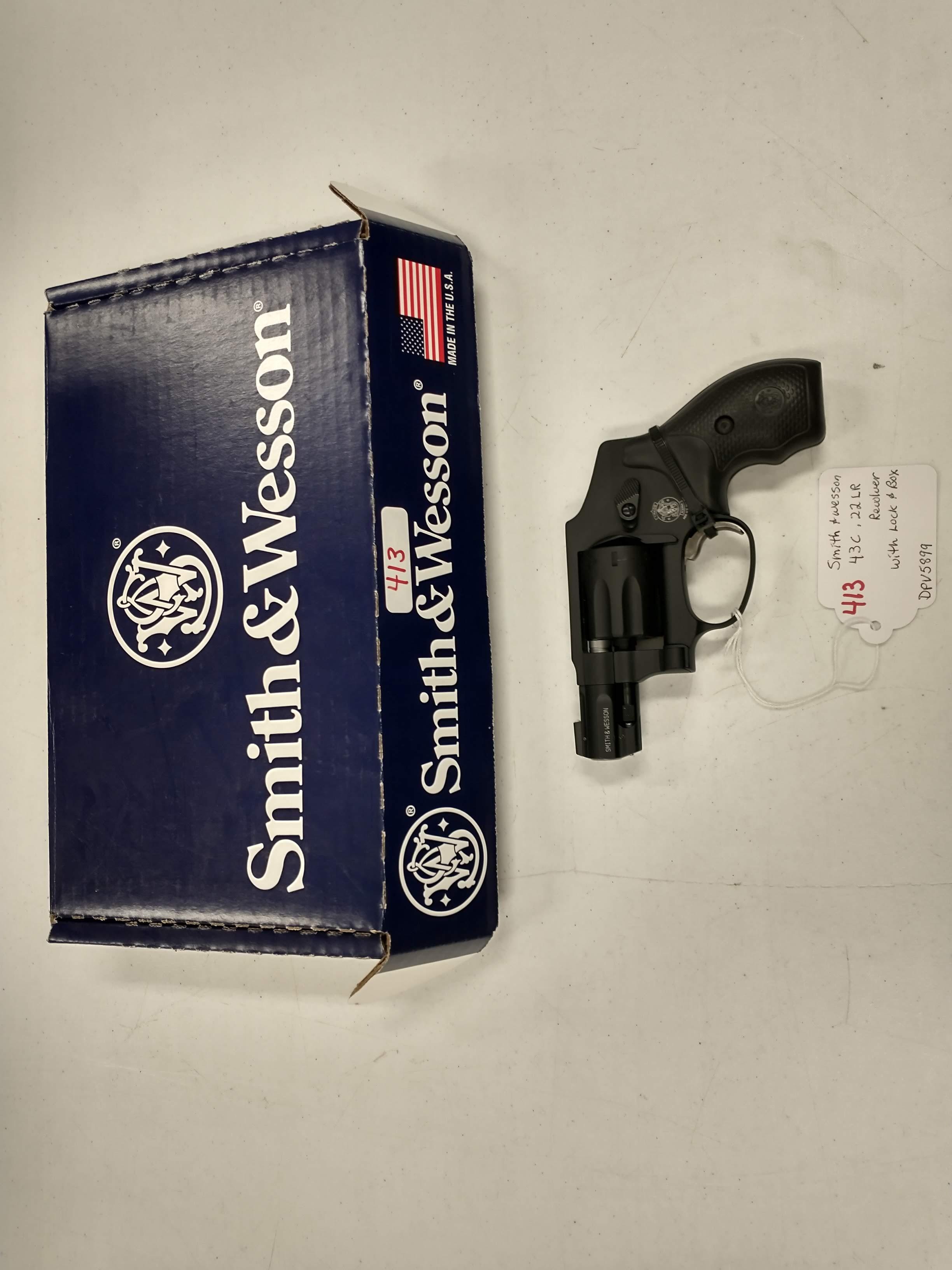 Smith & Wesson 43C .22cal Long Rifle Revolver
