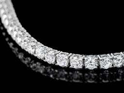 ^18k White Gold 7.45ct Diamond Bracelet