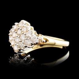 14K Gold 0.85ctw Diamond Ring