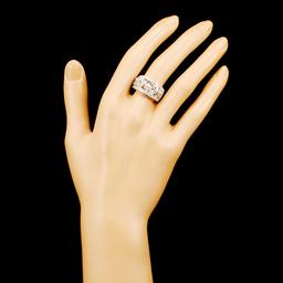 18K Gold 0.99ctw Diamond Ring