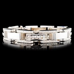 14K Gold 4.52ctw Diamond Bracelet