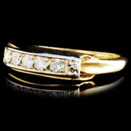 14K Gold 0.23ctw Diamond Ring