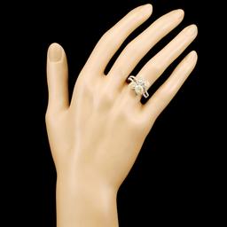 18K Gold 1.22ctw Fancy Diamond Ring