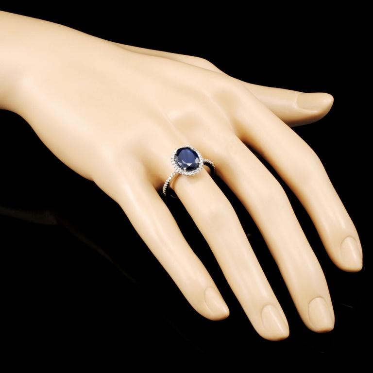 14K Gold 2.12ct Tanzanite & 0.48ctw Diamond Ring