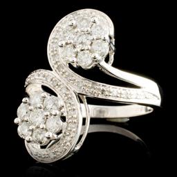 14K Gold 1.20ctw Diamond Ring