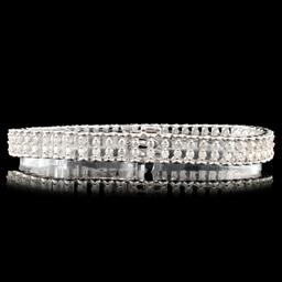 14K Gold 3.00ctw Diamond Bracelet