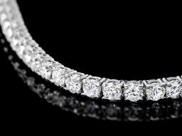 ^18k White Gold 7.50ct Diamond Bracelet