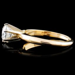 14K Gold 0.78ct Diamond Ring