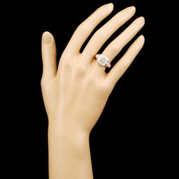 14K Gold 0.94ctw Diamond Ring