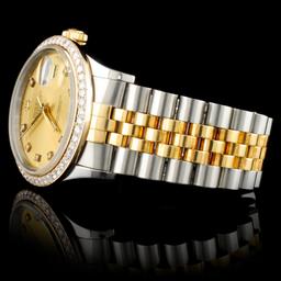 Rolex DateJust Diamond 36MM Wristwatch