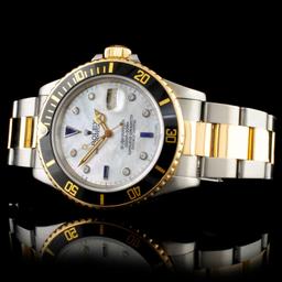 Rolex Submariner YG/SS 40MM Wristwatch