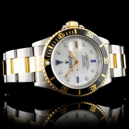 Rolex Submariner YG/SS 40MM Wristwatch