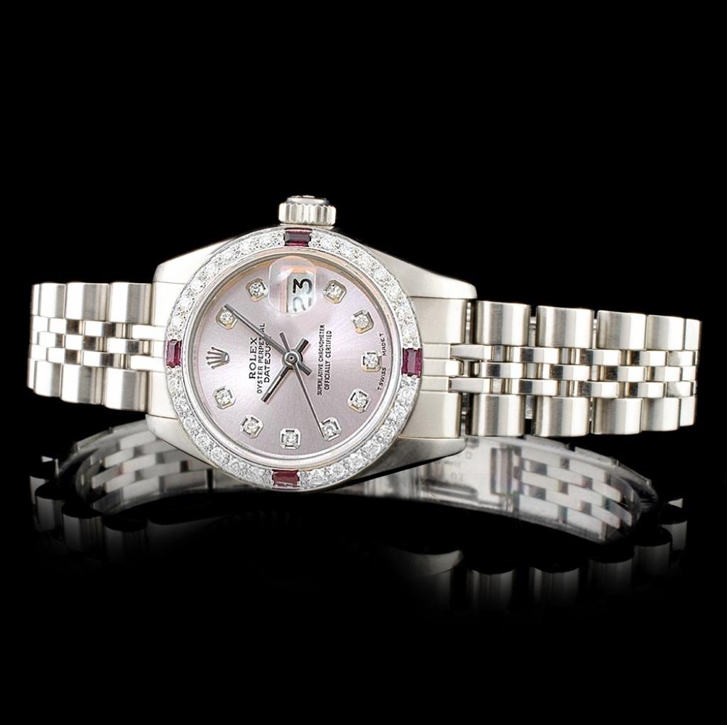 Rolex DateJust Diamond Ladies Watch