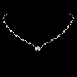 14K Gold 0.96ctw Diamond Necklace