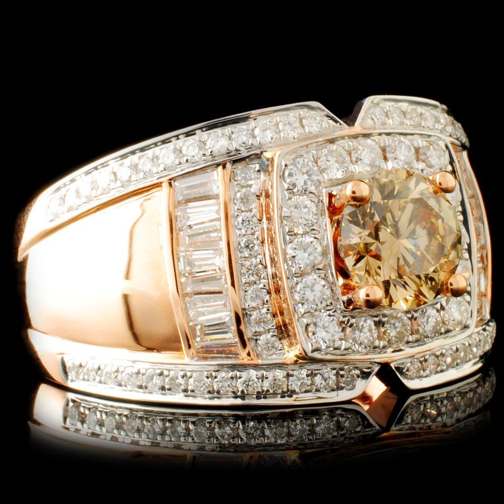 18K Gold 2.13ctw Diamond Ring