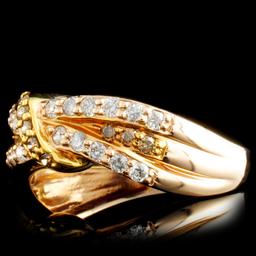 14K Gold 0.53ctw Diamond Ring