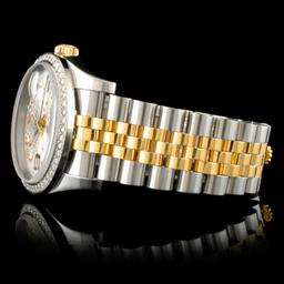 Rolex DateJust 116233 18K YG/SS Diamond 36MM Watch