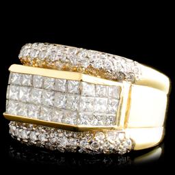 18K Gold 2.60ctw Diamond Ring