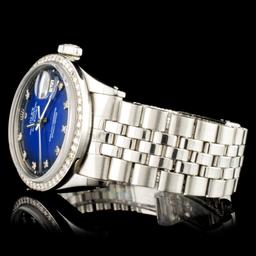 Rolex DateJust Diamond 36MM Wristwatch