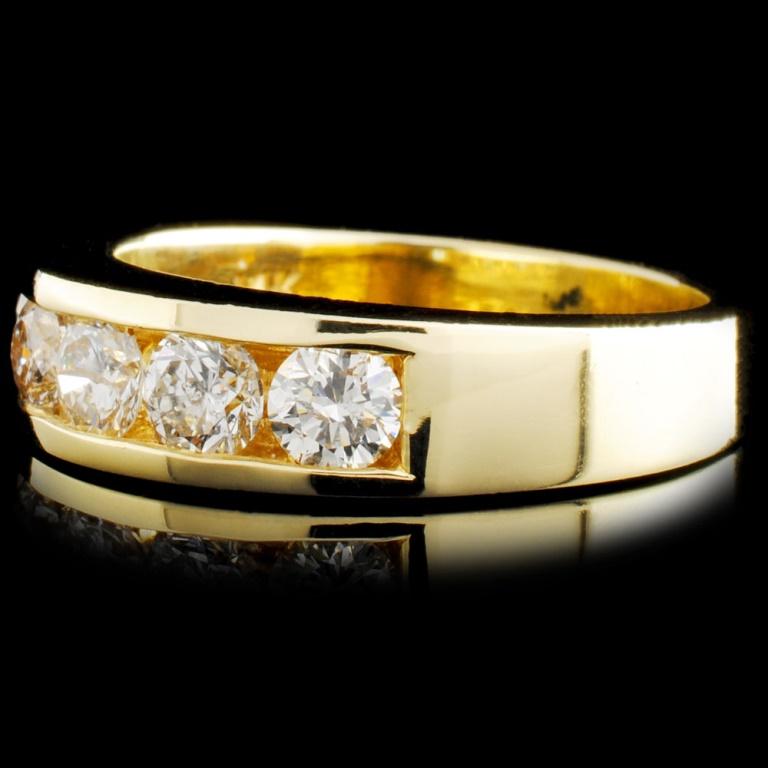 14K Gold 1.00ctw Diamond Ring