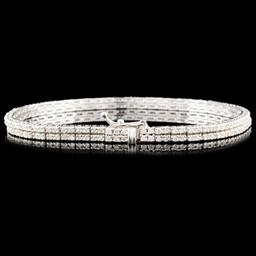 18K Gold 2.10ctw Diamond Bracelet