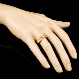 14K Gold 0.53ctw Diamond Ring