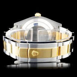 Rolex Two-Tone 41MM DateJust II Diamond Wristwatch