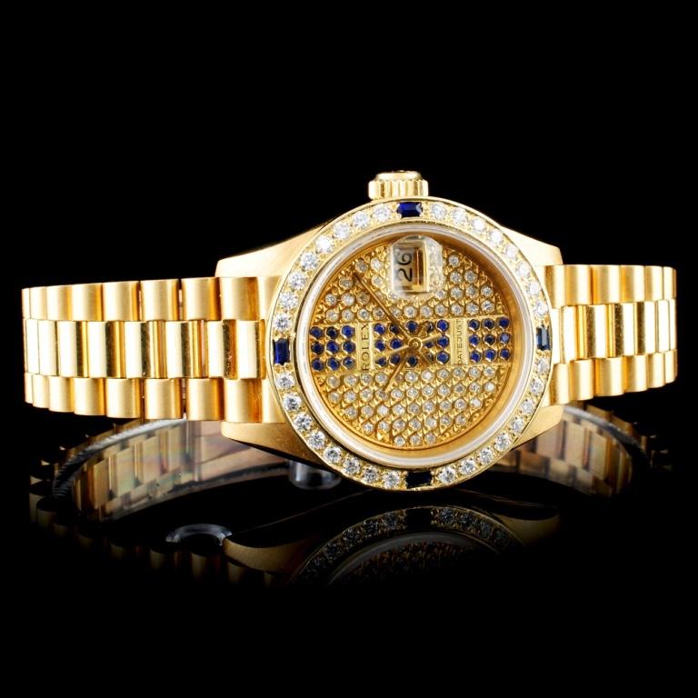 Rolex Presidential Diamond Ladies Watch