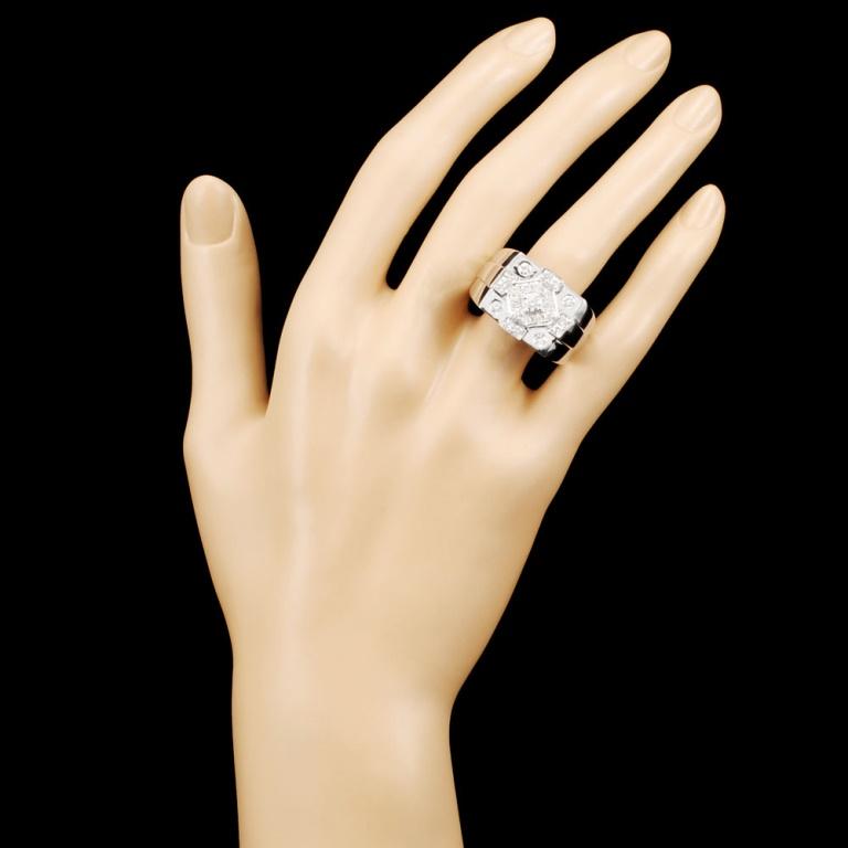 14K White Gold 2.60ctw Diamond Ring