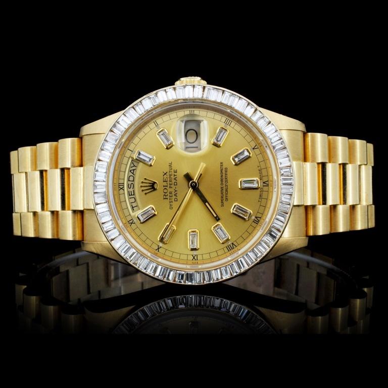 Rolex Day-Date Diamond 36mm Wristwatch