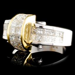 18K Gold 2.01ctw Diamond Ring