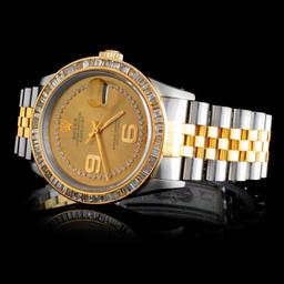 Rolex DateJust Diamond 36mm Watch